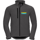 Softshelljacke Herren mit verlängertem Rückenbund